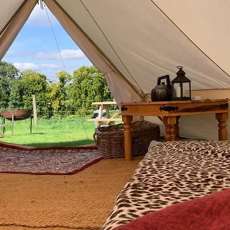 Home Farm Radnage Glamping Bell Tent 8, With Log Burner And Fire Pit Хай-Вайкомб Экстерьер фото