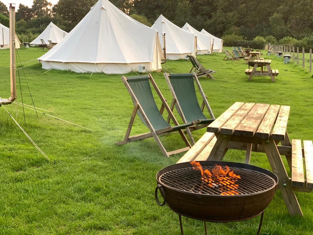 Farm Radnage Glamping Bell Tent 8, With Log Burner And Fire Pit High Wycombe
